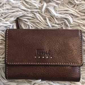 Fossil Leather Trifold Women’s Wallet